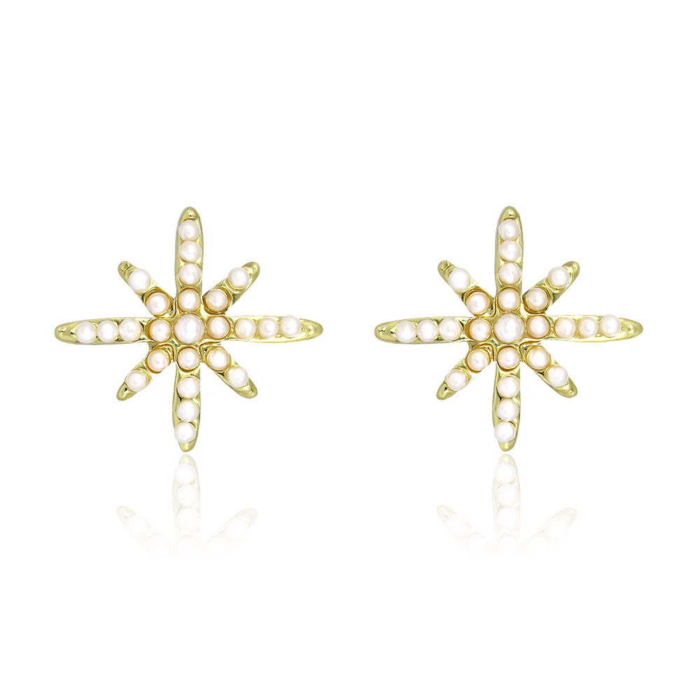 Star Pearl Earrings